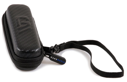 5.25" Hard Shell EVA Travel Case with Carabiner Clip - Fits Accessories up to 2.5" x 2.5" x 1"