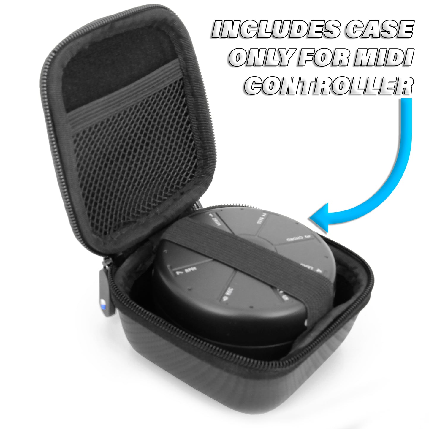 Carry Case Compatible with Orba 2 Artiphon Handheld Multi-instrument - Includes Black Carrying Case Only