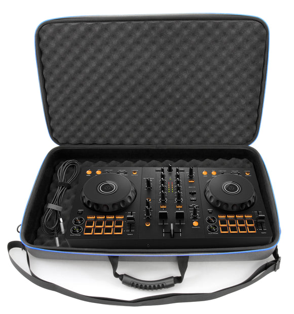 CASEMATIX Hard Case Compatible with Pioneer DJ Controller DDJ FLX4 2 Deck Rekordbox 400 For DJ Controllers and Mixer Accessories, Case Only