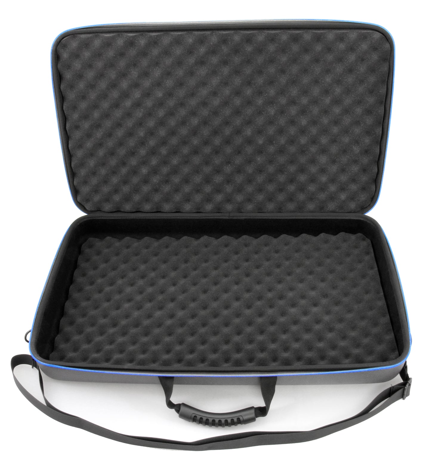 24" Hard Shell EVA Travel Case with Shoulder Strap and Protective Foam Interior - Fits Accessories up to 22.5" x 13.5" x 2.75"