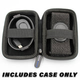 CASEMATIX Clip On Carry Case Compatible With Peloton Heart Rate Monitor Armband and Charging Adapter, Includes Case Only