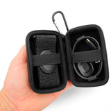 CASEMATIX Clip On Carry Case Compatible With Peloton Heart Rate Monitor Armband and Charging Adapter, Includes Case Only