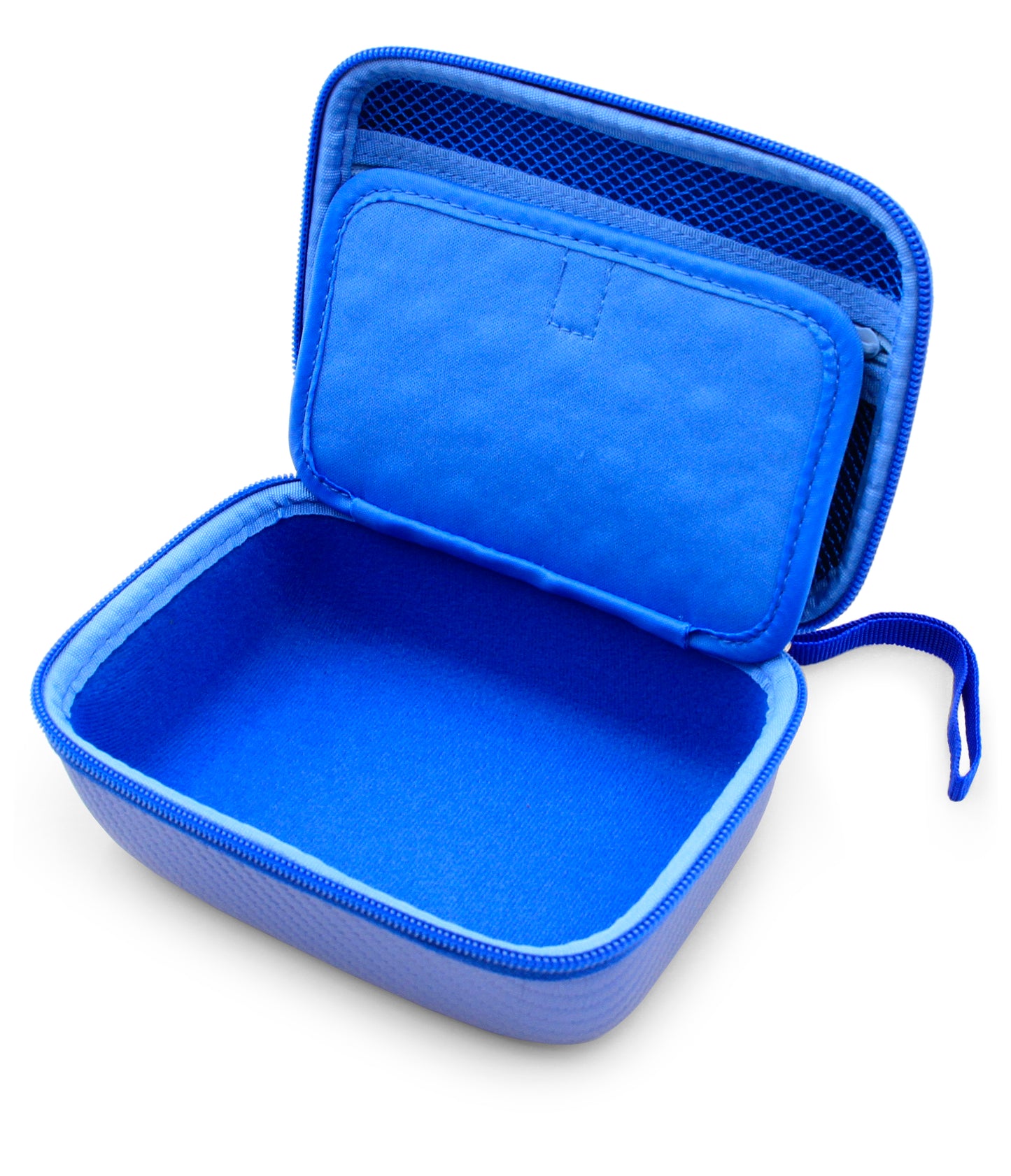 Blue Toy Case for Boxer Interactive Ai Robot, Includes Toy Box and Felt Bag to Hold Game Activating Feature Cards, Case Only