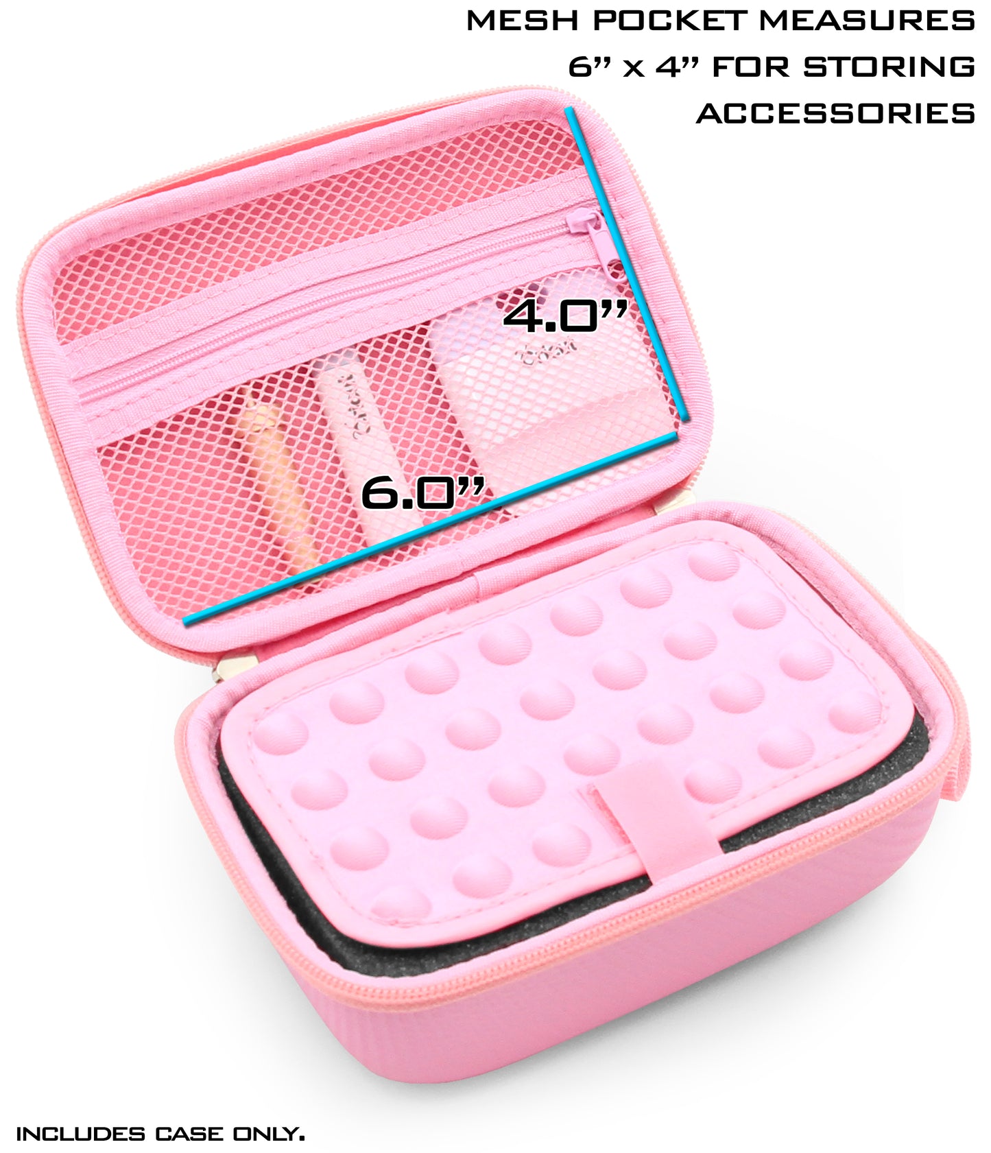 Cricut Tool Organizer fits up to 17 Cricut Blades - Tool Box Organizer for Cricut Joy, Cricut Blade Debossing Tip and More, Case Only
