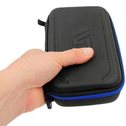 Travel Case Compatible with Analogue Pocket Handheld Game Console, Gaming Flash Cartridges, Charge Cable and More in Custom Foam - Case Only