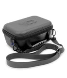 CASEMATIX 8" Hard Shell EVA Travel Case with Shoulder Strap and Padded Divider - Fits Accessories up to 7” x 5.5” x 3”