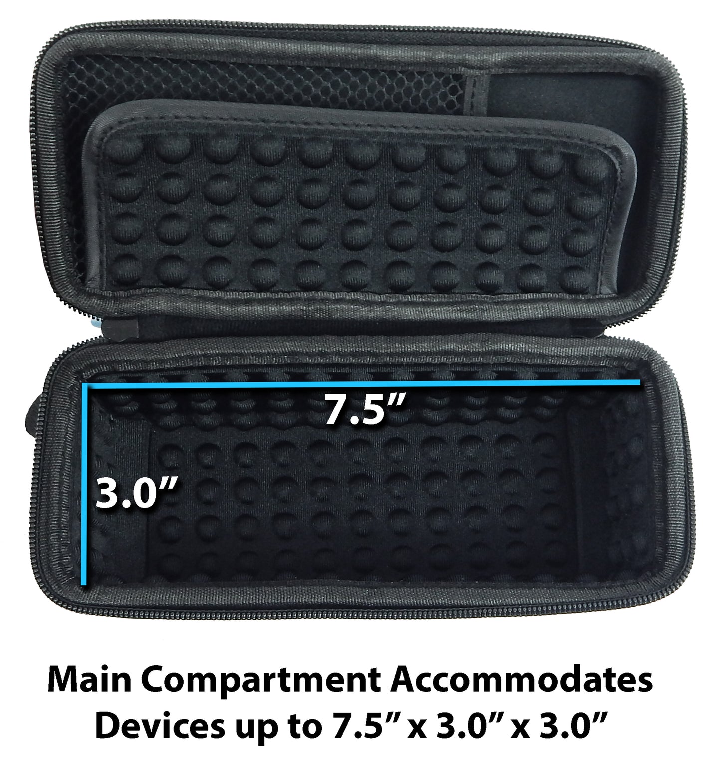 Travel Case Compatible with Rode VMGO VideoMic GO and VMGO VideoMic GO Camera Microphone, 3.5mm Patch Cable and Accessories