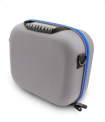 9.5" Hard Shell EVA Travel Case with Shoulder Strap and Padded Divider - Fits Accessories up to 8.5" x 7.5" x 2.5"