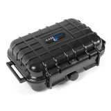 CASEMATIX 5.75" Waterproof Hard Travel Case with Rubber and Foam Interior - Fits Accessories up to 3.5" x 1.87" x 1.25"