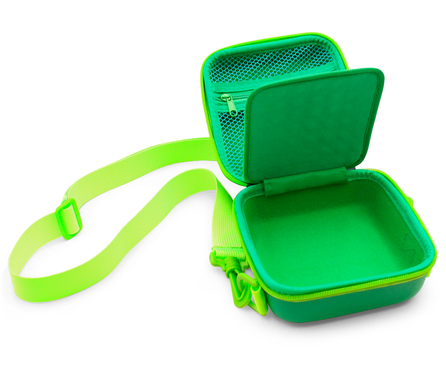 5.25" Hard Shell EVA Travel Case with Wrist Strap - Fits Accessories up to  4.5” X 4.5” X 2"
