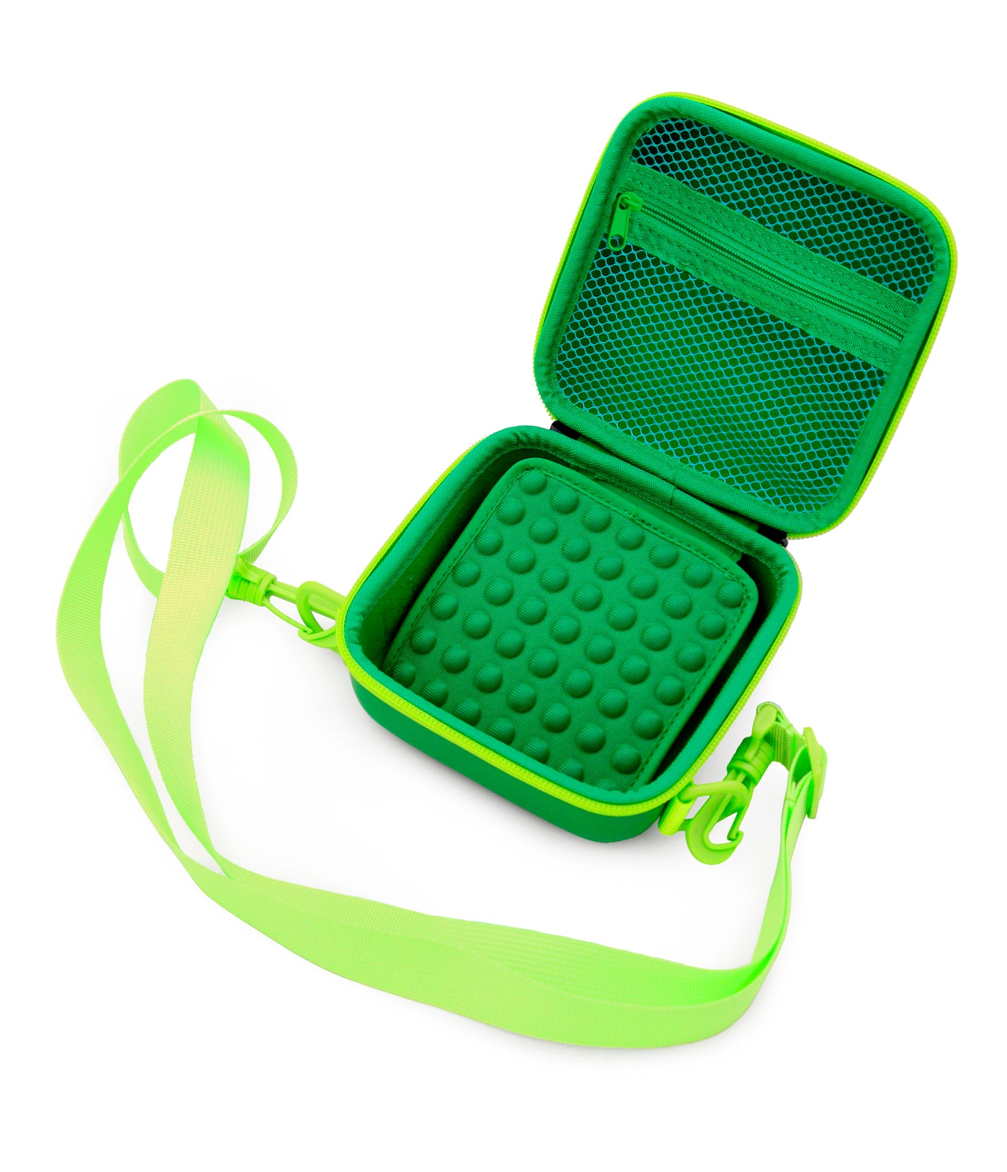 5.25" Hard Shell EVA Travel Case with Wrist Strap - Fits Accessories up to  4.5” X 4.5” X 2"