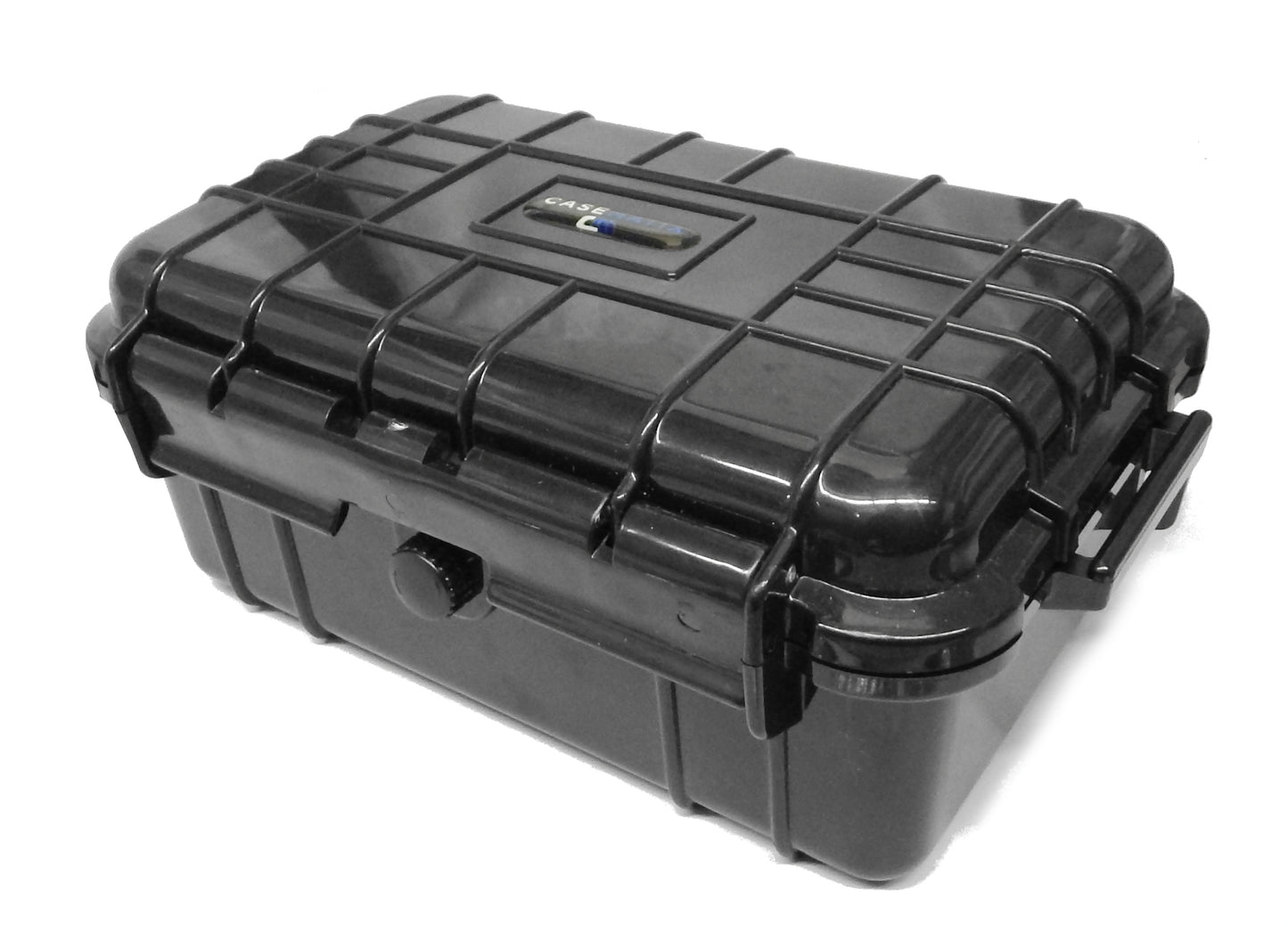 8" Waterproof Hard Travel Case with Rubber and Customizable Foam Interior - Fits Accessories up to 6.25" x 3.37" x 2.25"