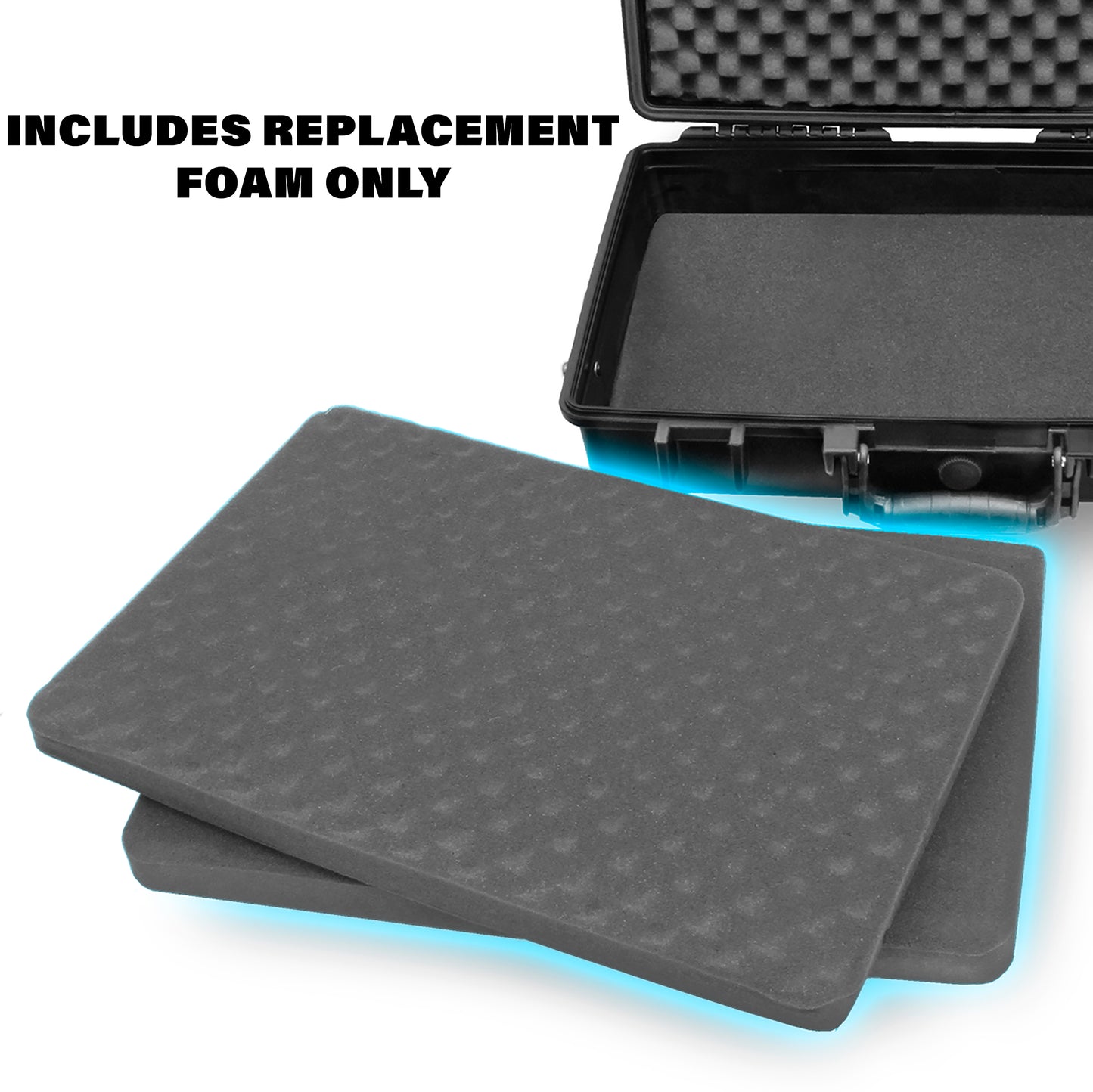 Pluckable Replacement Foam Compatible with RMR20145 - 19" CASEMATIX Waterproof Cases