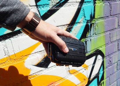 5.75" Waterproof Hard Travel Case with Rubber and Foam Interior - Fits Accessories up to 3.5" x 1.87" x 1.25"