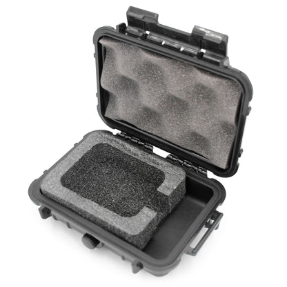 Waterproof Case Compatible with GPS Garmin inReach Messenger Satellite Communicator, Includes Case Only with Custom Foam