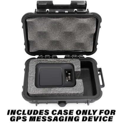 Waterproof Case Compatible with GPS Garmin inReach Messenger Satellite Communicator, Includes Case Only with Custom Foam