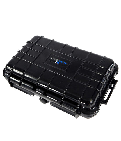7.4" Waterproof Hard Travel Case with Customizable Foam - Fits Accessories up to 6.3" x 3.75" x 1.25"