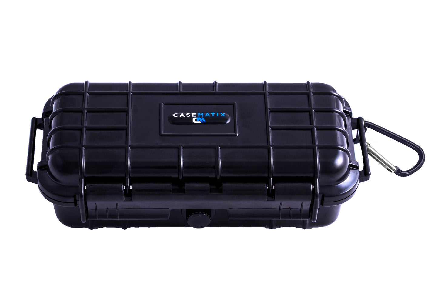 7.75" Waterproof Hard Travel Case with Rubber and Customizable Foam Interior - Fits Accessories up to 5.5" x 2" x 1.5"