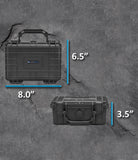 CASEMATIX Carry Case Compatible with Orba 2 Artiphon Handheld Multi-instrument in Customizable Foam - Includes Waterproof Carrying Case Only