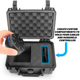 CASEMATIX Carry Case Compatible with Orba 2 Artiphon Handheld Multi-instrument in Customizable Foam - Includes Waterproof Carrying Case Only