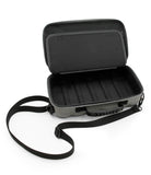 CASEMATIX 12.75" Hard Shell EVA Travel Case with Shoulder Strap and Padded Divider - Fits Accessories up to 11.5" x 5.5" x 2"