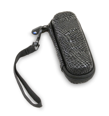 5.25" Hard Shell EVA Travel Case with Carabiner Clip - Fits Accessories up to 2.5" x 2.5" x 1"