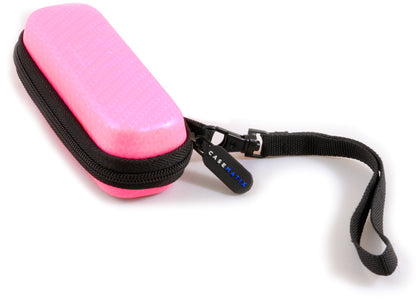 5.25" Hard Shell EVA Travel Case with Carabiner Clip - Fits Accessories up to 2.5" x 2.5" x 1"