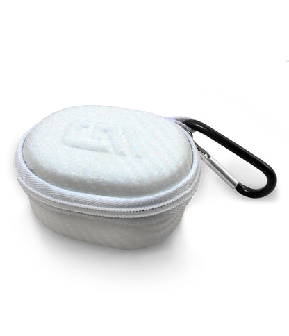 3.25" Hard Shell EVA Travel Case with Carabiner Clip - Fits Accessories up to 3" x 1.75" x 1.5"