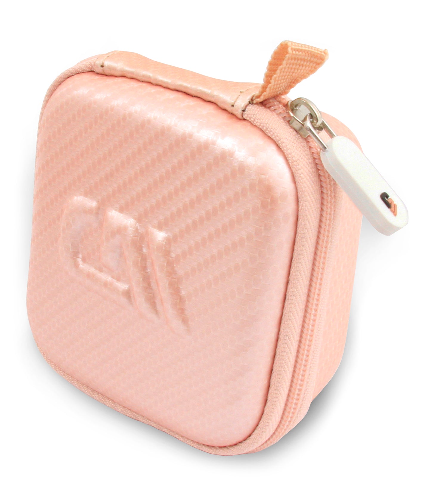 3.75" Hard Shell EVA Travel Case with Carabiner Clip - Fits Accessories up to 3.25" x 3.25" x 1.75"