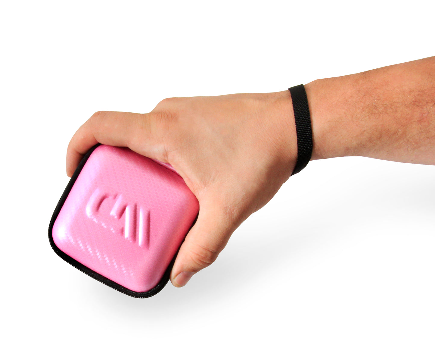 3.5" Hard Shell EVA Travel Case with Wrist Strap - Fits Accessories up to 3" x 3" x 1.2"
