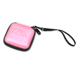 CASEMATIX 3.5" Hard Shell EVA Travel Case with Wrist Strap - Fits Accessories up to 3" x 3" x 1.2"