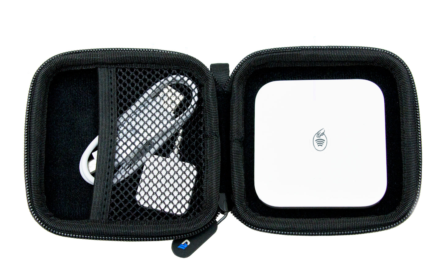 3.5" Hard Shell EVA Travel Case with Wrist Strap - Fits Accessories up to 3" x 3" x 1.2"