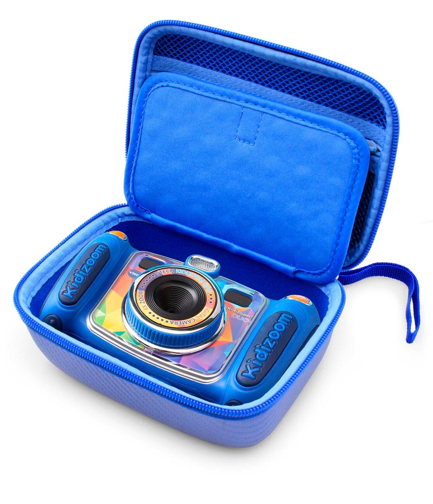 Camera Case Compatible with VTech Kidizoom Pix/Duo/Twist - EVA Protection with Accessory Storage & Fun Design for Kids - Case Only