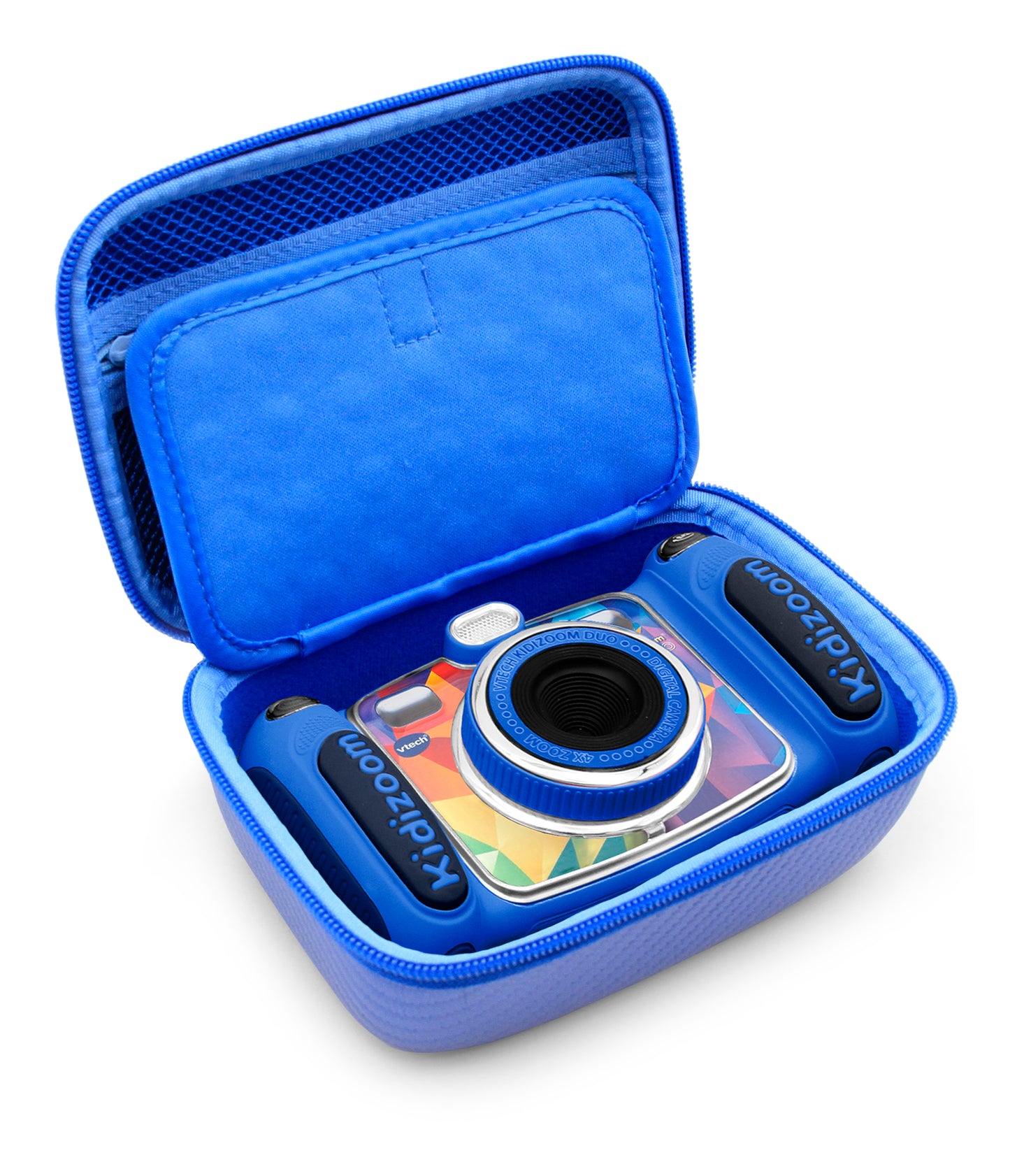 Camera Case Compatible with VTech Kidizoom Pix/Duo/Twist - EVA Protection with Accessory Storage & Fun Design for Kids - Case Only
