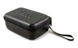 CASEMATIX 7" Hard Shell EVA Travel Case with Wrist Strap and Padded Divider - Fits Accessories up to 6.5" x 4" x 2"