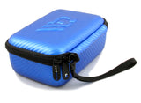 CASEMATIX 7" Hard Shell EVA Travel Case with Wrist Strap and Padded Divider - Fits Accessories up to 6.5" x 4" x 2"