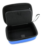 CASEMATIX 7" Hard Shell EVA Travel Case with Wrist Strap and Padded Divider - Fits Accessories up to 6.5" x 4" x 2"