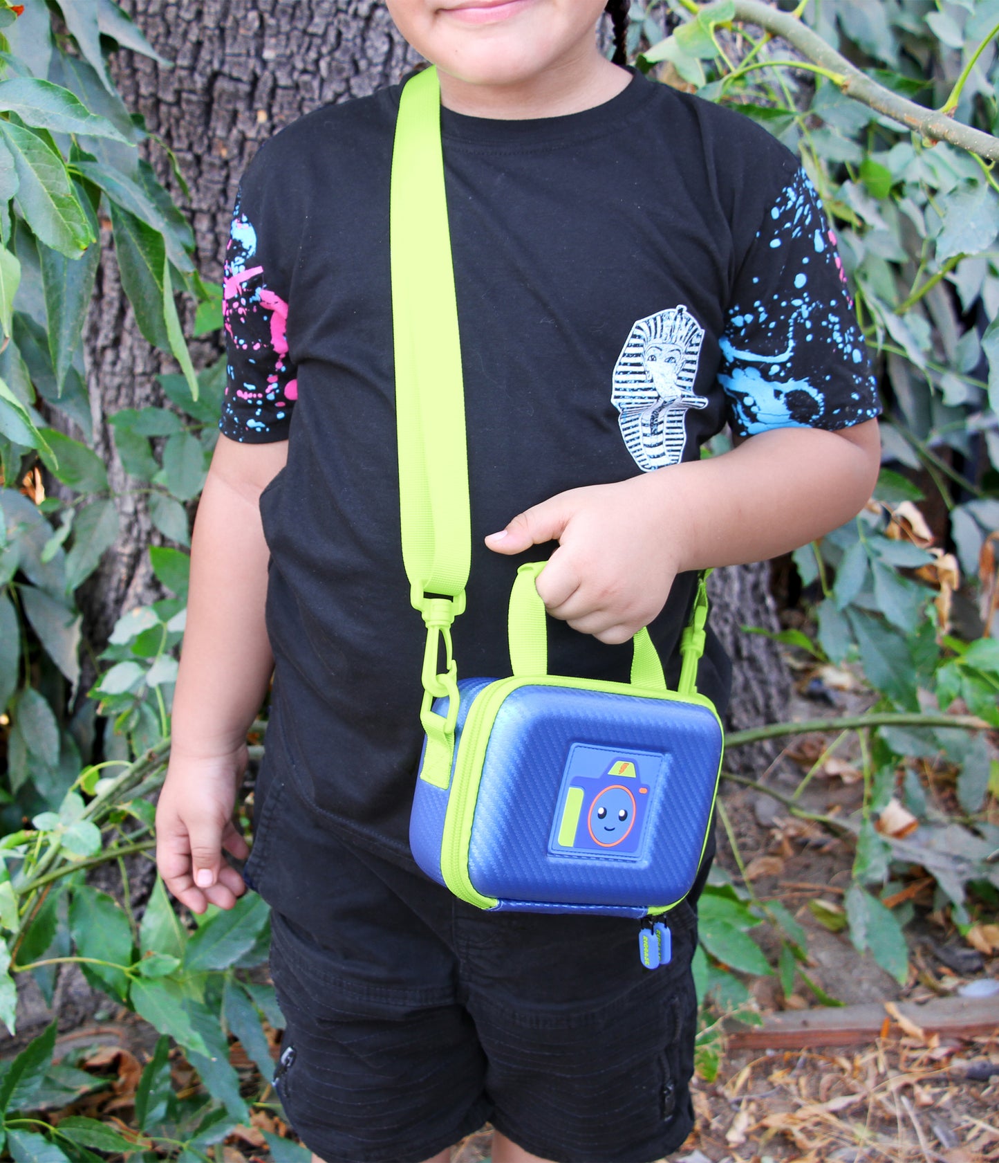 Camera Case Compatible with VTech KidiZoom - Travel Case with Strap Compatible with VTech KidiZoom Duo Selfie Cam, Pix, Twist Connect & More