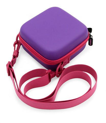 5.25" Hard Shell EVA Travel Case with Wrist Strap - Fits Accessories up to  4.5” X 4.5” X 2"