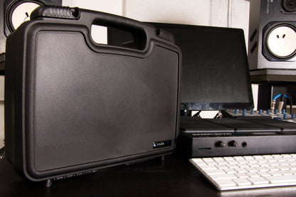 Handheld Recorder Storage Case Compatible with Tascam DR-05x/DR-40x Recorders - Customizable Foam Interior with Tri-Layer Protection - Case Only