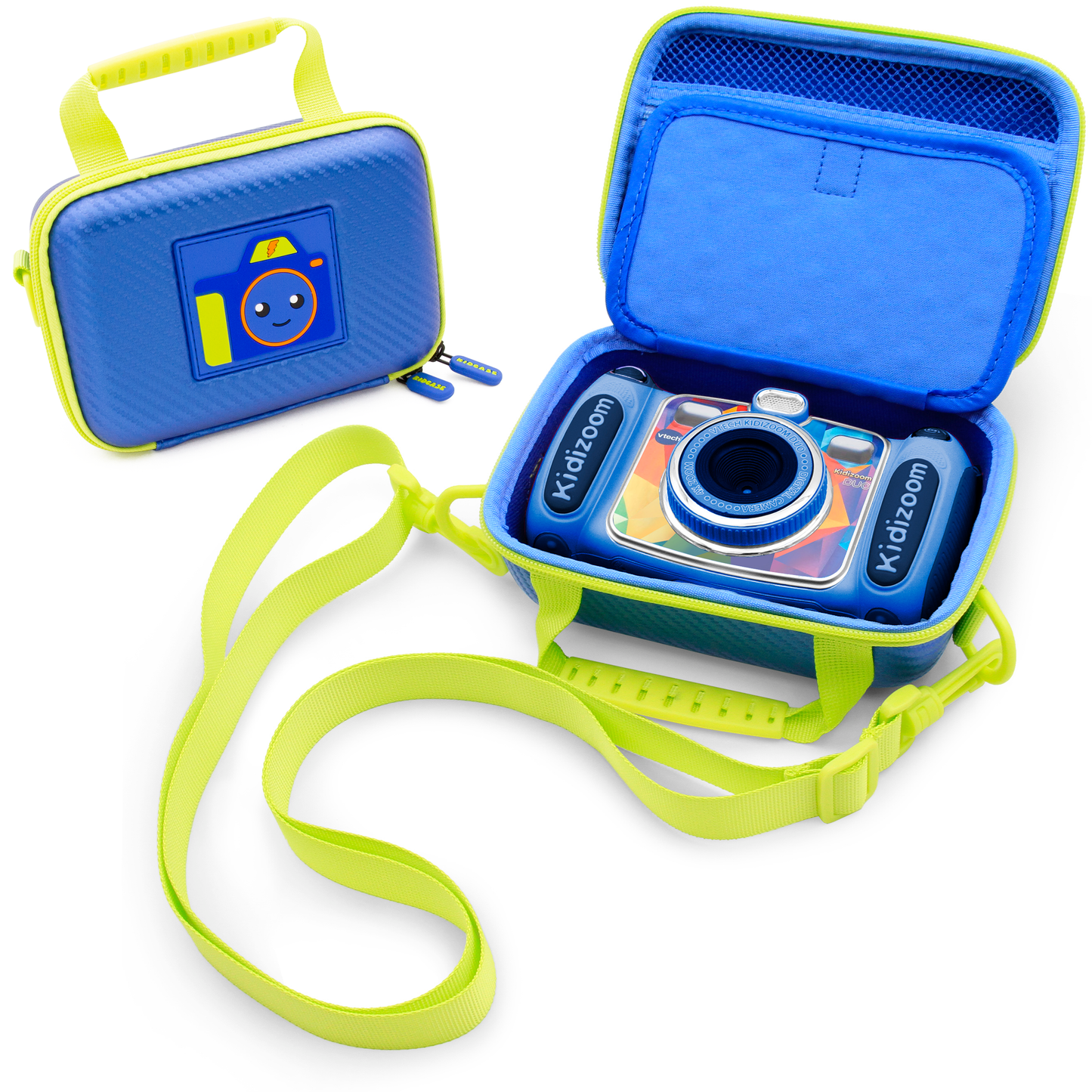 Camera Case Compatible with VTech KidiZoom - Travel Case with Strap Compatible with VTech KidiZoom Duo Selfie Cam, Pix, Twist Connect & More