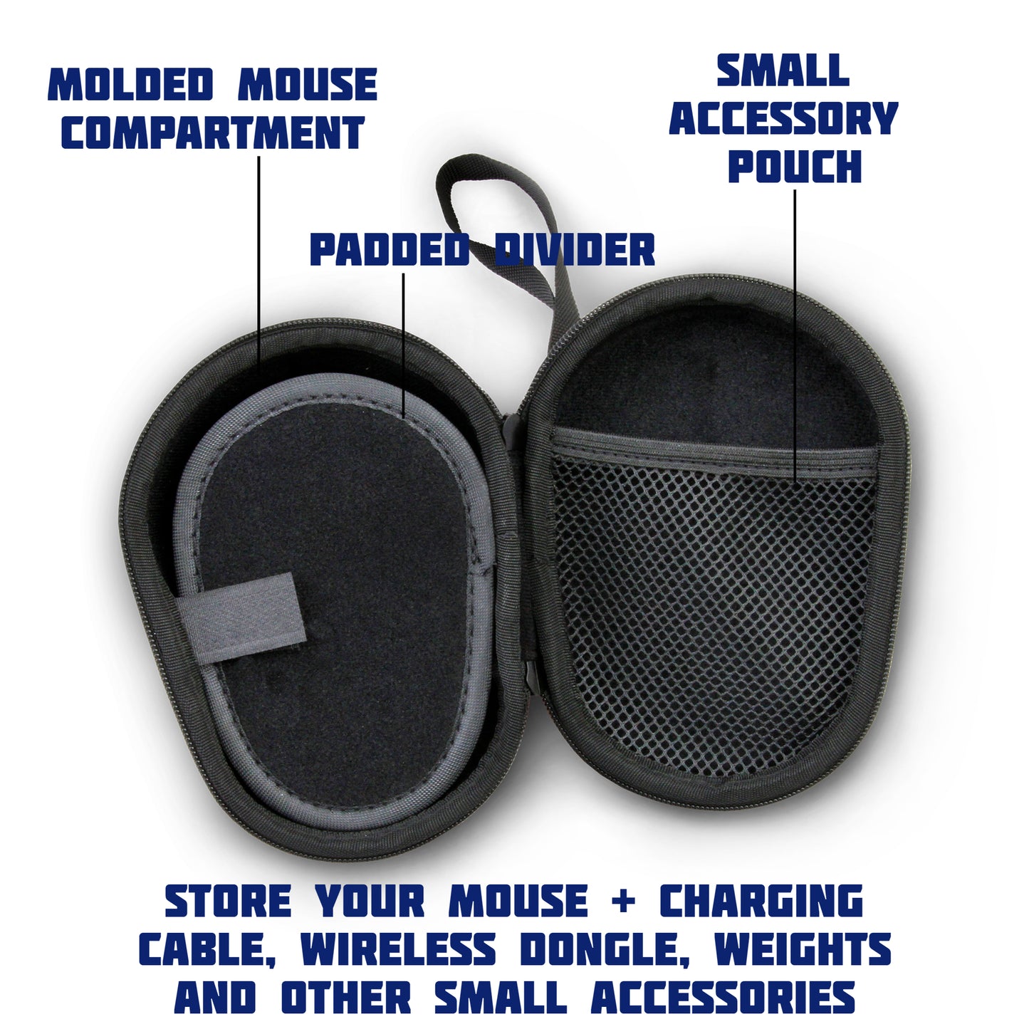 Mouse Case for Gaming Mice Compatible with Logitech G Pro, MX Master 3, Razer Basilisk X, Mamba, DeathAdder Elite, Naga Trinity & More